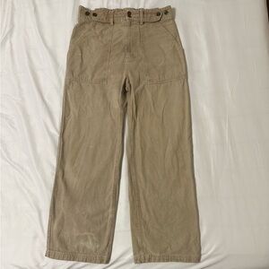 ORCA X Mate the Label Garden Workwear Utility Cargo Wide Leg Pants Size Small